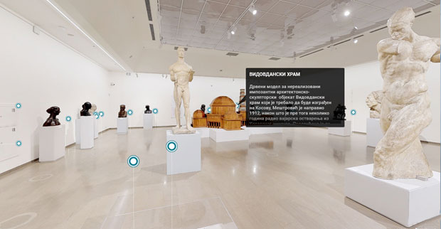 Народни музеј затворио врата и отворио онлајн туре кроз изложбе: Виртуелни Мештровић